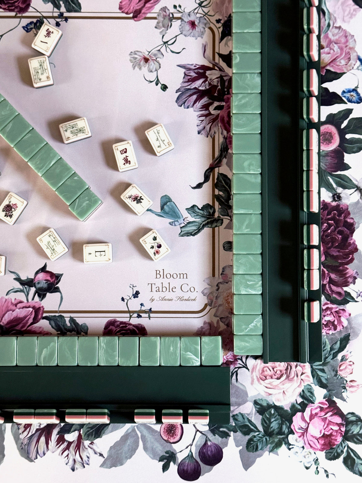 Luna Collection Tile Set | Marbled Celadon